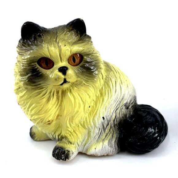 New Ray Novelty Cats Hollow Rubber Figure 3" Lot of 2 1990 - Picture 2 of 10